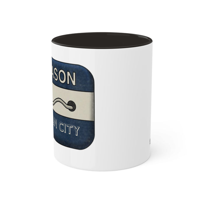 Ocean City Badge Mug, 11oz