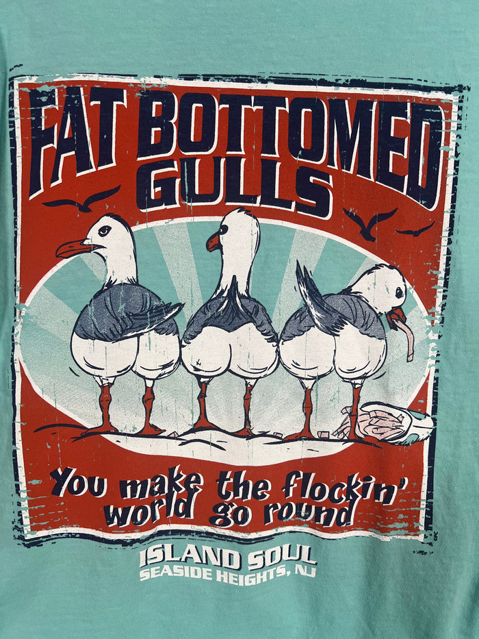 Fat Bottom Gulls Short Sleeve Tee