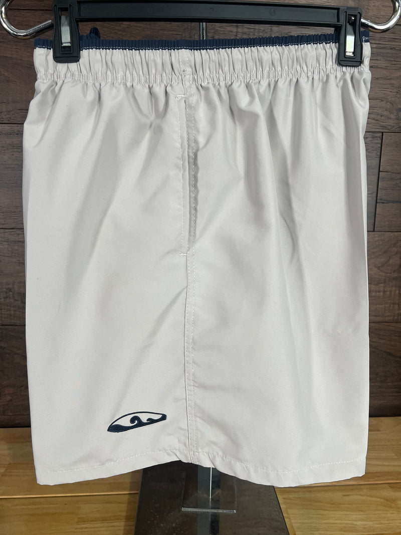 Embroidered Volley Swim Trunks