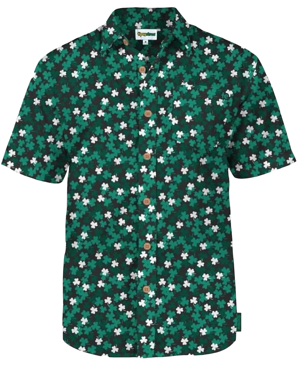 Clover Confetti Button Front Shirt