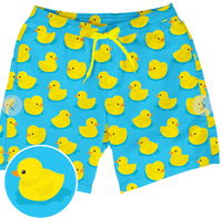 Rubber Ducky Swim Trunks