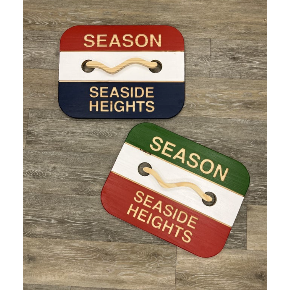 Custom Beach Badge Sign