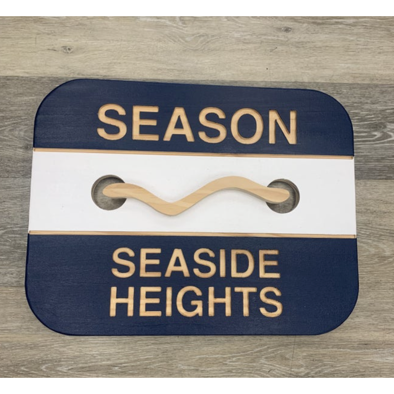 Custom Beach Badge Sign