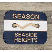 Custom Beach Badge Sign