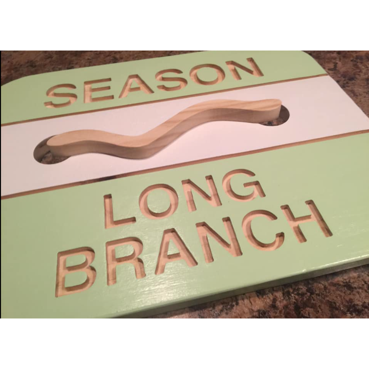 Custom Beach Badge Sign