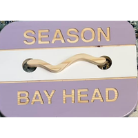 Custom Beach Badge Sign
