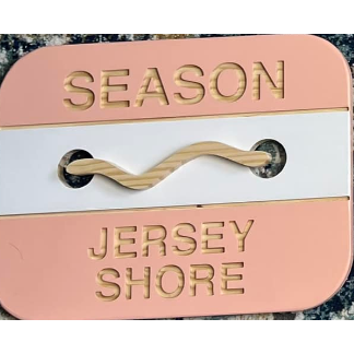 Custom Beach Badge Sign