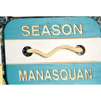 Custom Beach Badge Sign