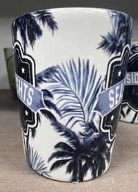 Seaside Heights Retro Promenade Palms 2oz Ceramic Shot Glass