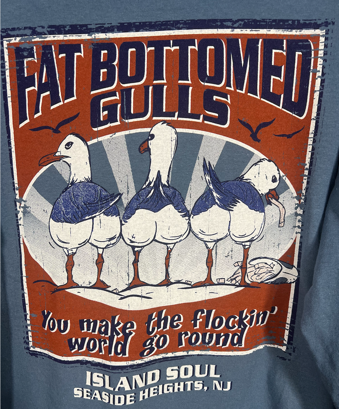 Fat Bottom Gulls Long Sleeve Tee