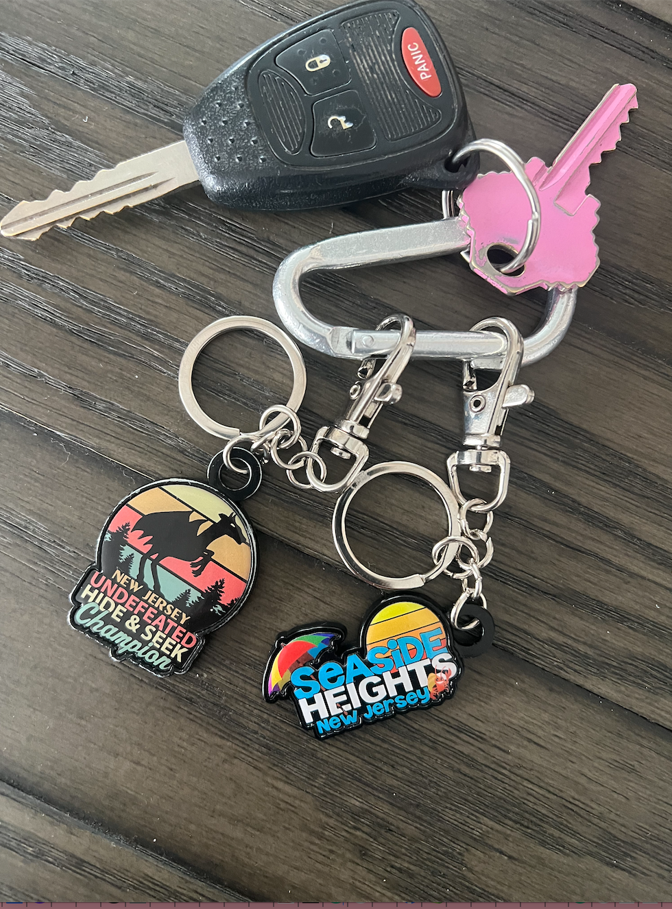 Limited Edition Seaside Heights Keychain/Clip