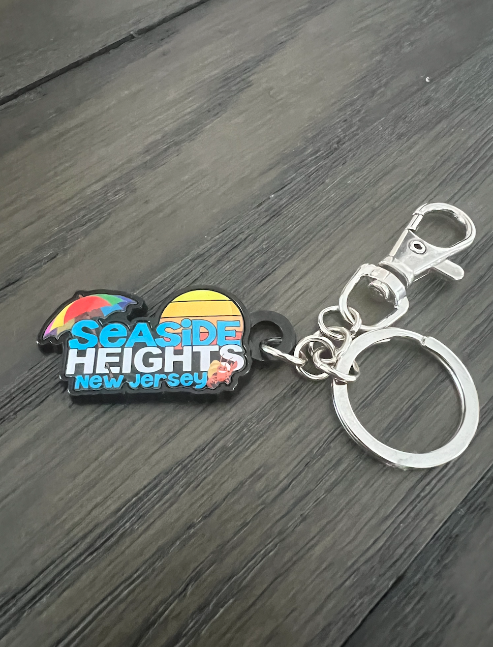 Limited Edition Seaside Heights Keychain/Clip