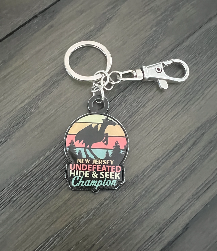Limited Edition Jersey Devil Keychain/Clip