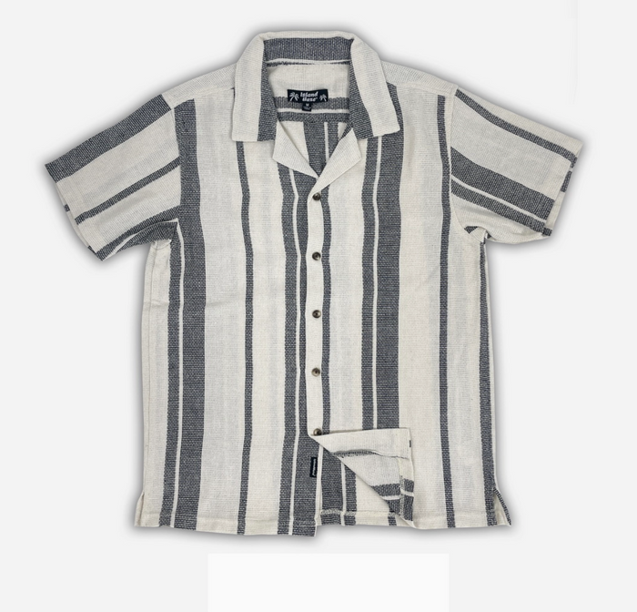 Textured Stripe Woven Shirt