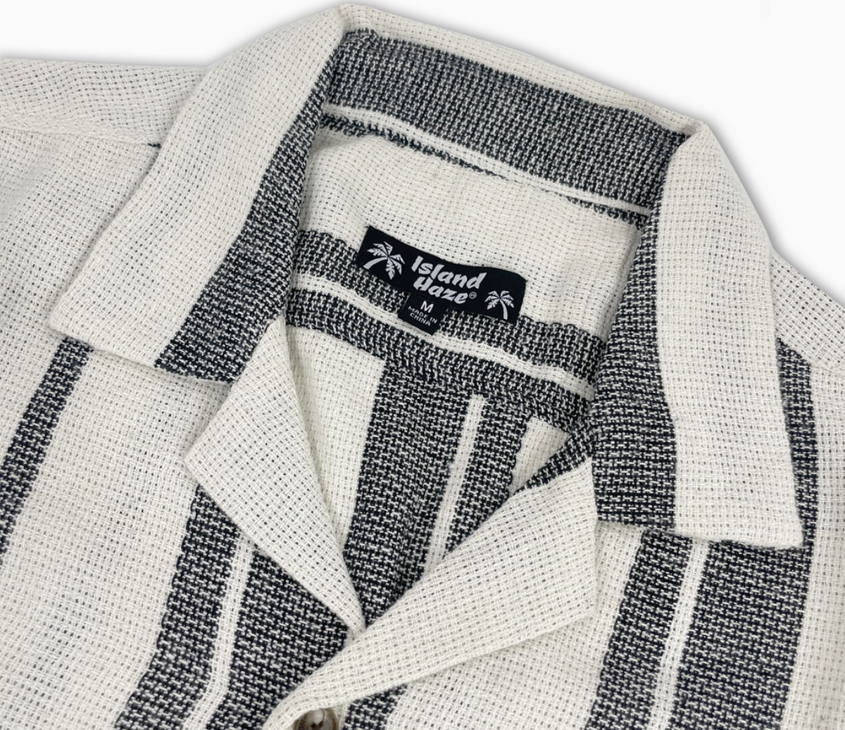 Textured Stripe Woven Shirt