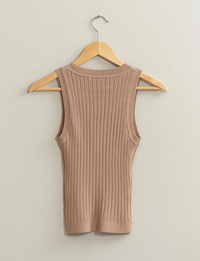 Essential Ribbed Tank Top