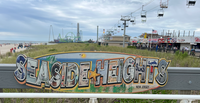 Seaside Heights Surfboard Sign