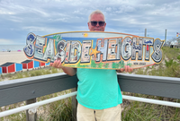 Seaside Heights Surfboard Sign