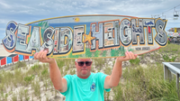 Seaside Heights Surfboard Sign