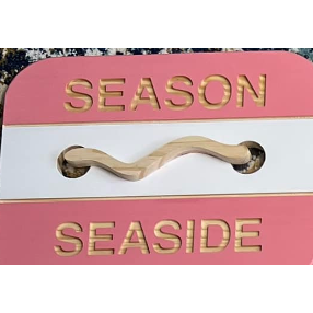 Custom Beach Badge Sign