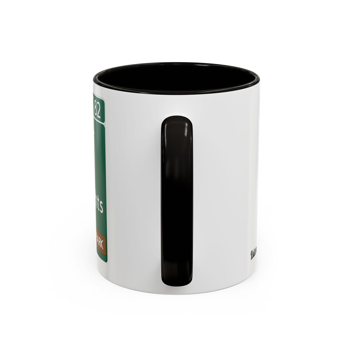 Seaside Heights Road Sign Mug — Exit 82 Island Beach State Park Coffee Cup (11oz/15oz)