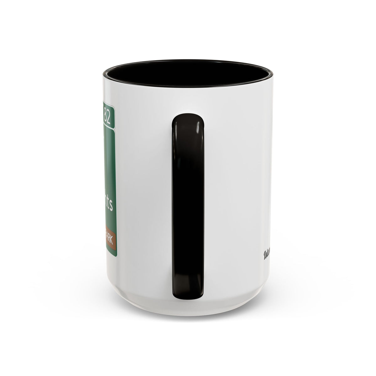 Seaside Heights Road Sign Mug — Exit 82 Island Beach State Park Coffee Cup (11oz/15oz)