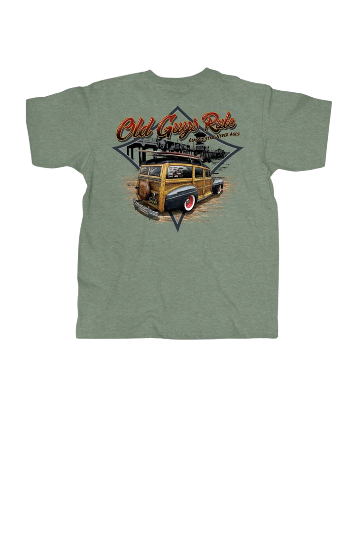 Classic Woodie Tee - retro vibes for a retro guy