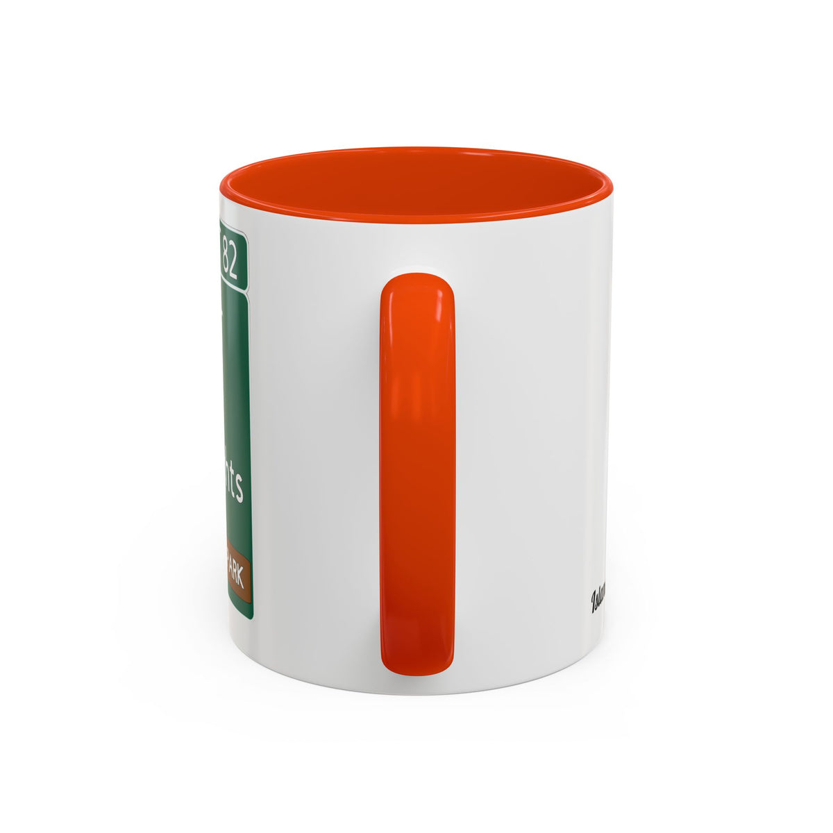 Seaside Heights Road Sign Mug — Exit 82 Island Beach State Park Coffee Cup (11oz/15oz)