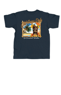 Old Guys Rule Tiki Vacation Tee - on permanent vacation