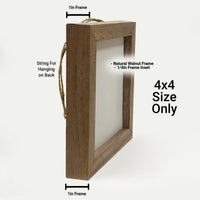 Seagull In Santa Hat Wood Sign