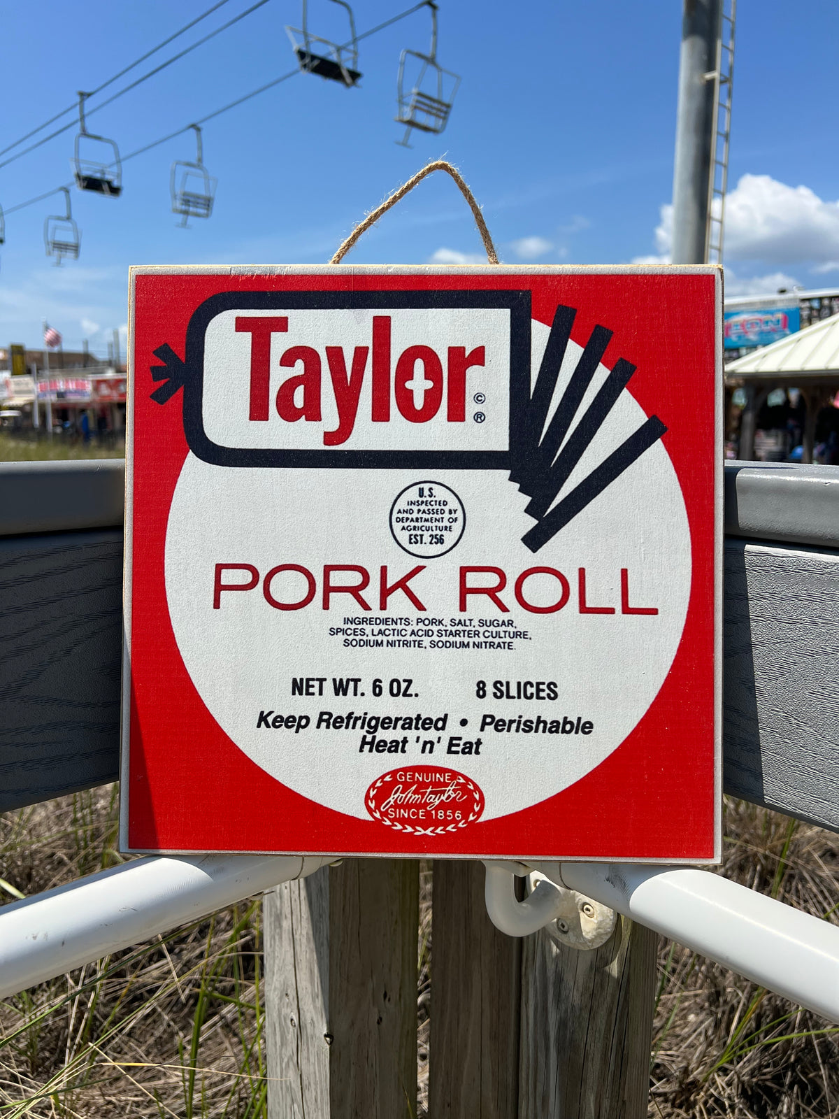 Taylor Pork Roll wood - Island Soul Clothing & Gifts Seaside Heights New Jersey