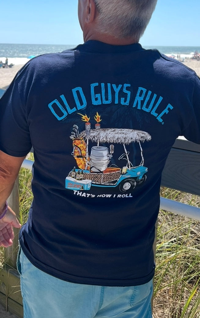Old Guys Rule Beer Cart Tee - That's How I Roll