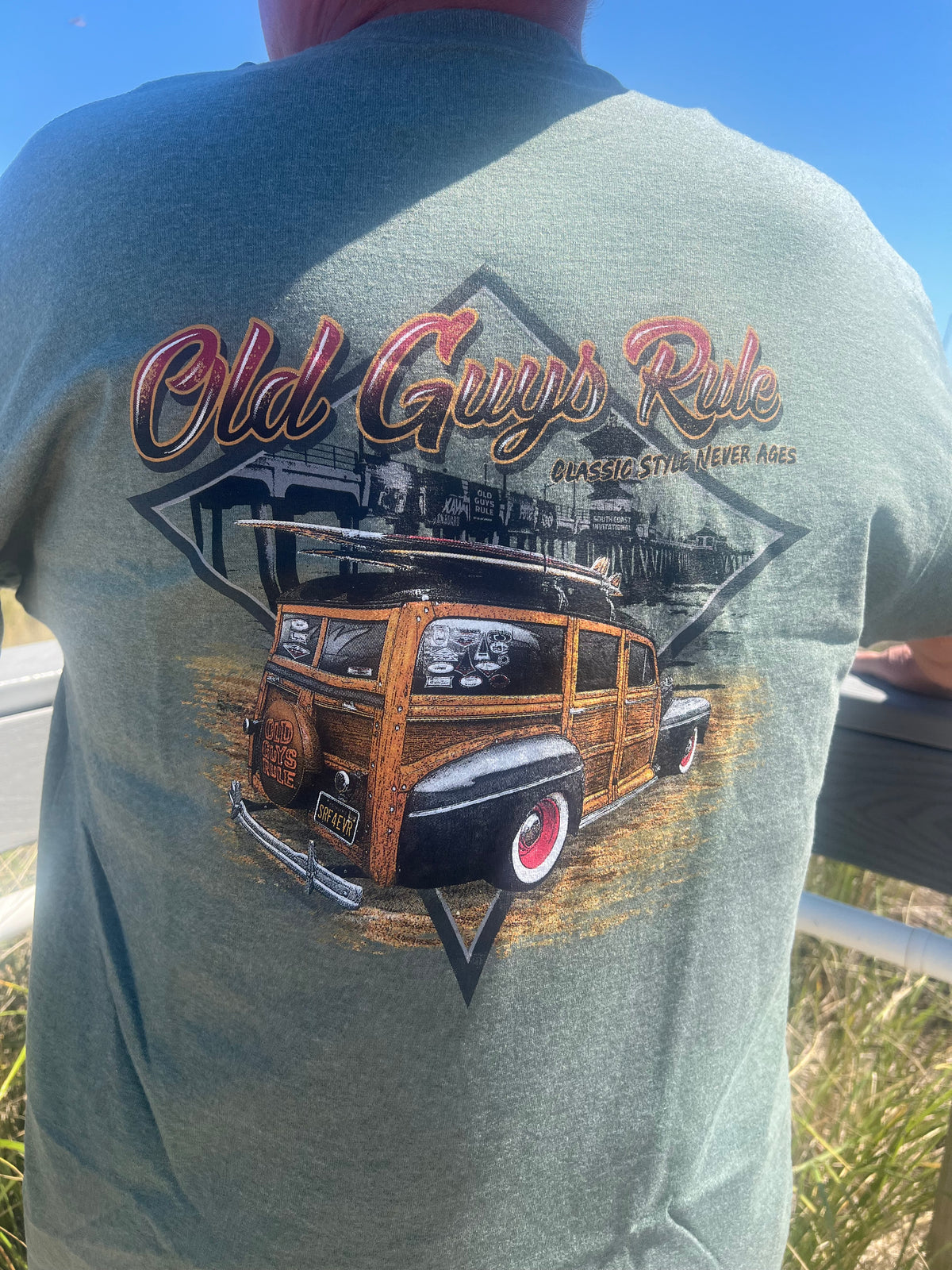 Classic Woodie Tee - retro vibes for a retro guy