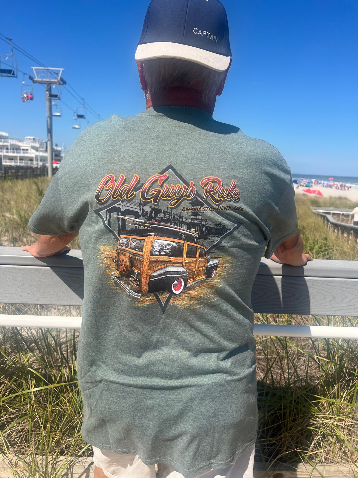 Classic Woodie Tee - retro vibes for a retro guy