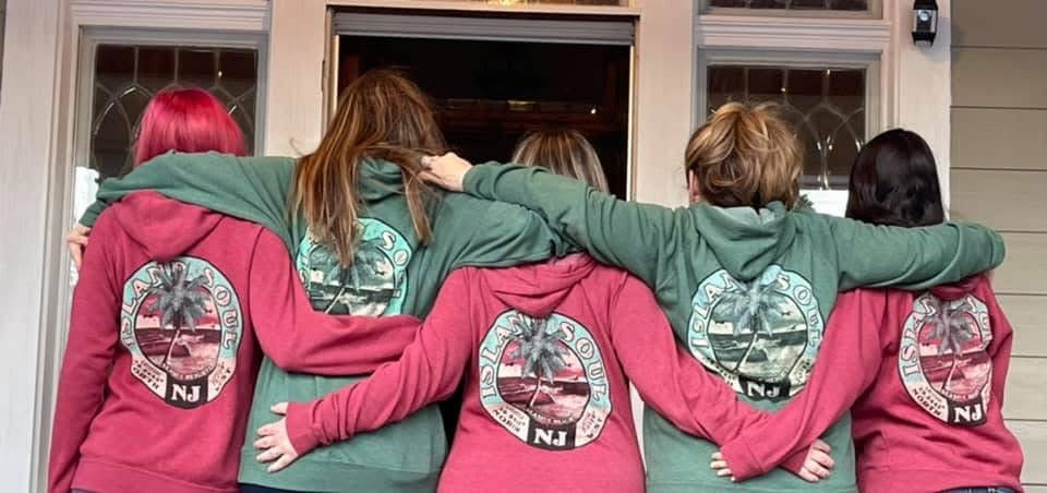 Island Soul Palm Hoodie Sweatshirt - Unisex