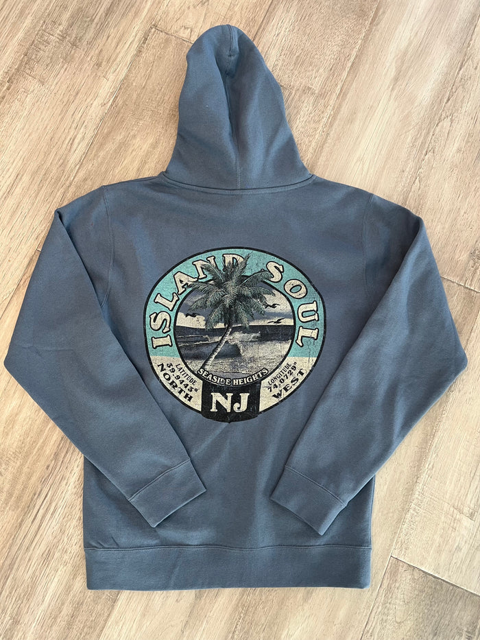 Island Soul Palm Hoodie Sweatshirt - Unisex