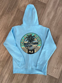 Island Soul Palm Hoodie Sweatshirt - Unisex