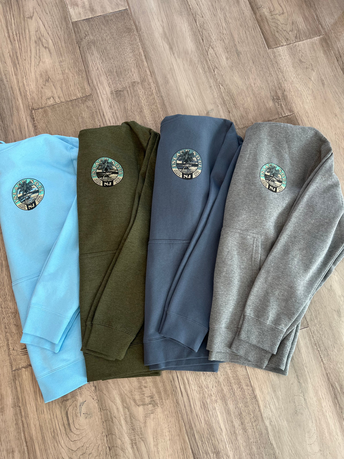 Island Soul Palm Hoodie Sweatshirt - Unisex