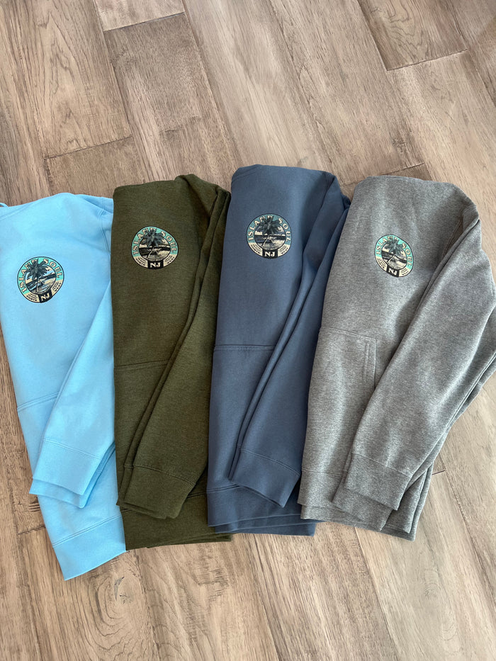 Island Soul Palm Hoodie Sweatshirt - Unisex