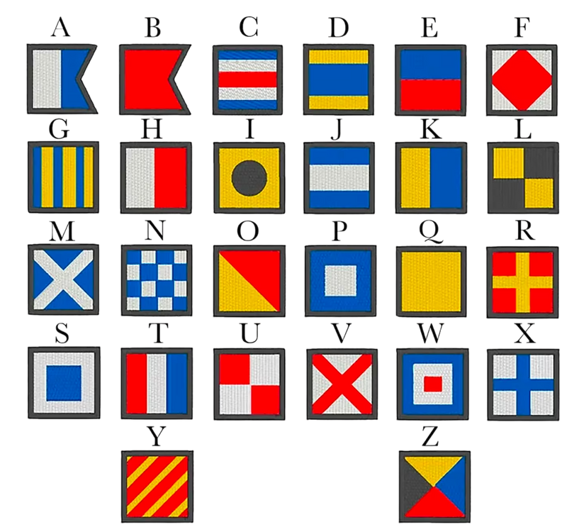 Custom Nautical Flag Signs