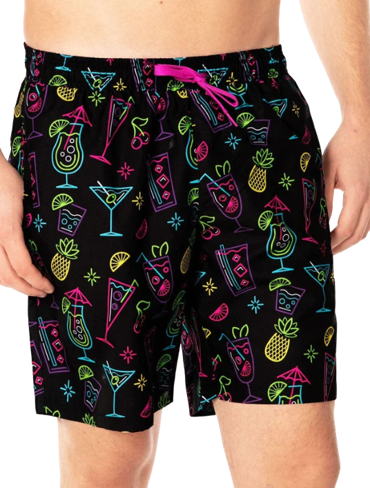 Neon Nightcap Swim Trunks