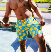 Rubber Ducky Swim Trunks