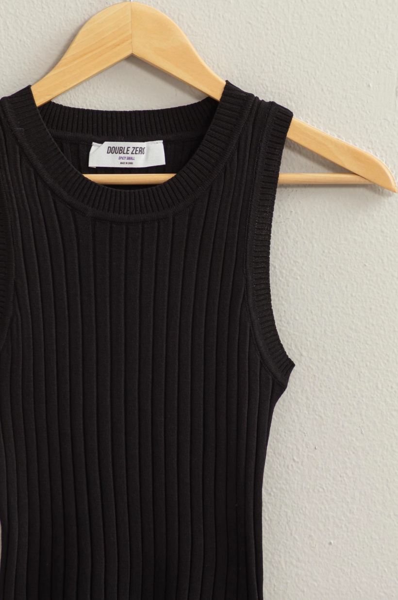 Essential Ribbed Tank Top