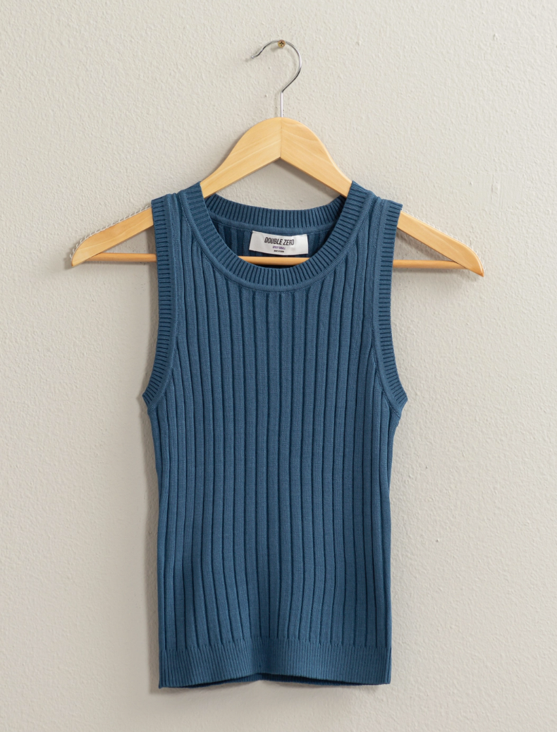 Essential Ribbed Tank Top