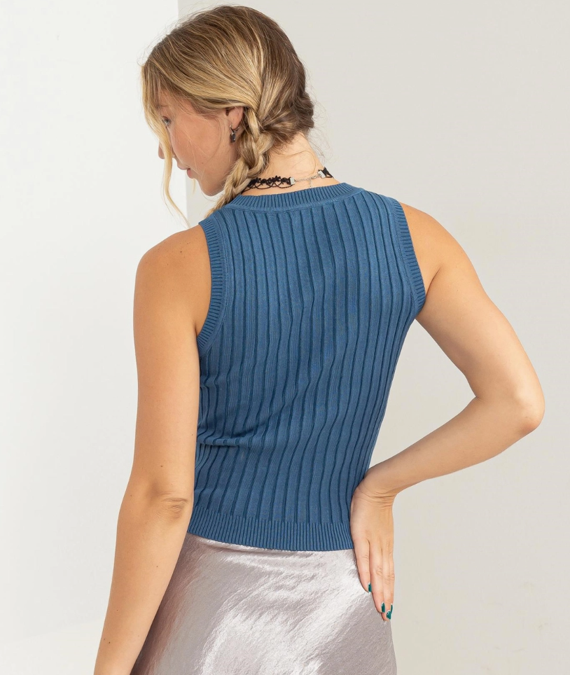 Essential Ribbed Tank Top