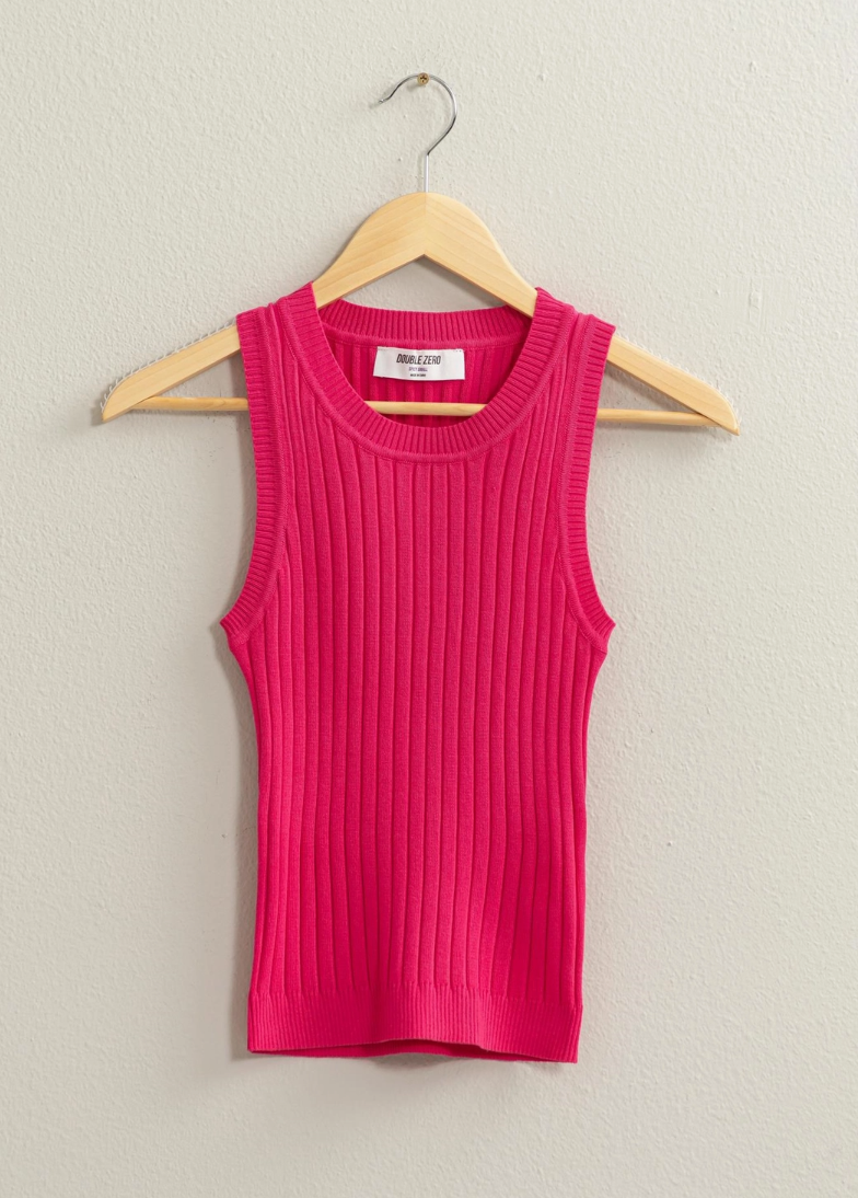 Essential Ribbed Tank Top