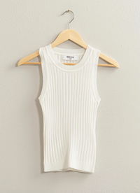 Essential Ribbed Tank Top