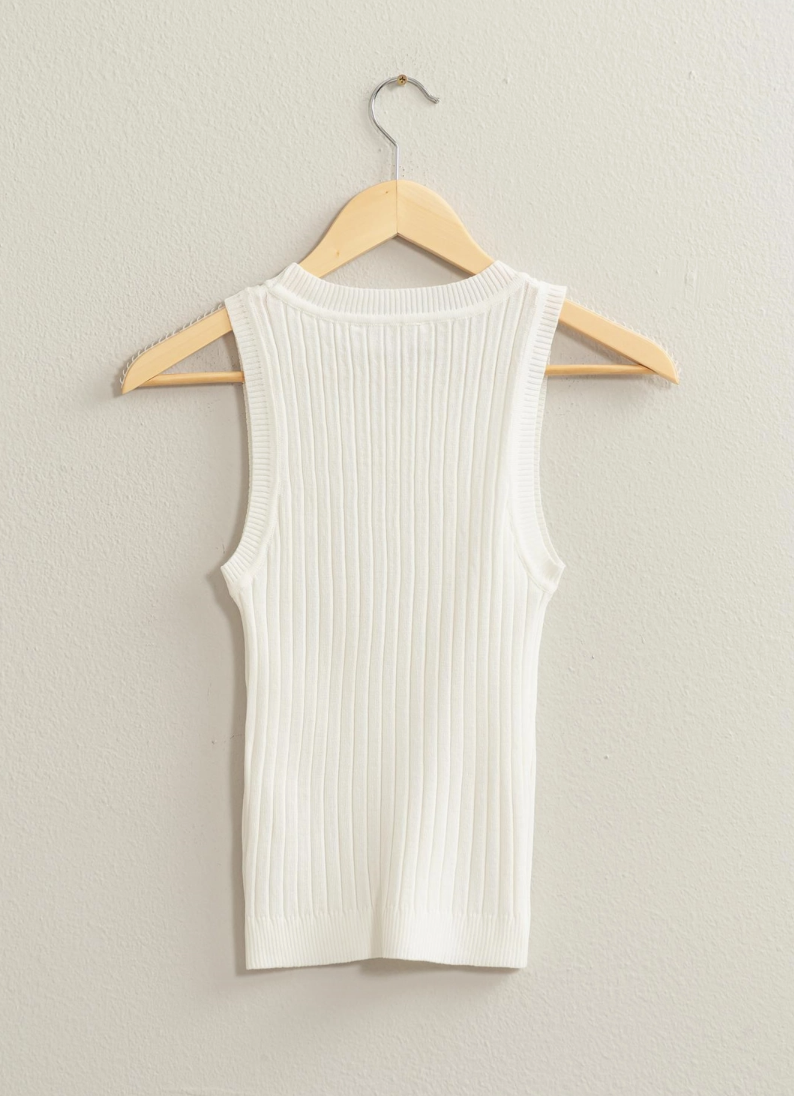 Essential Ribbed Tank Top