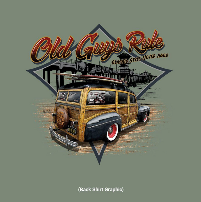 Classic Woodie Tee - retro vibes for a retro guy