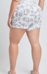 Cotton Shorts with Side Patch Pocket